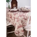 Linho Toile de Jouy Vermelho 3